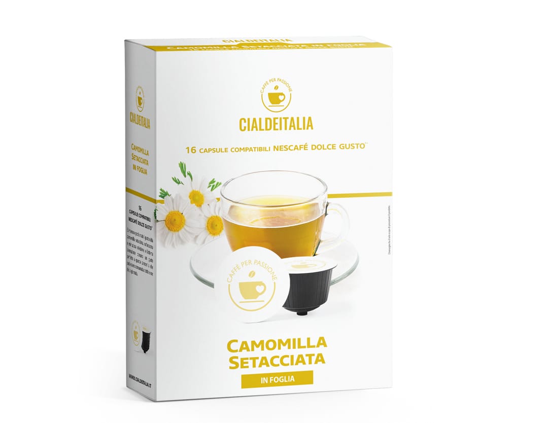 Camomilla Setacciata in foglia - 16 capsule